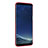 Hülle Kunststoff Schutzhülle Matt P01 für Samsung Galaxy S8 Rot