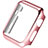 Hülle Luxus Aluminium Metall Rahmen C03 für Apple iWatch 38mm Rosa