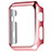 Hülle Luxus Aluminium Metall Rahmen C03 für Apple iWatch 38mm Rosa