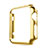Hülle Luxus Aluminium Metall Rahmen für Apple iWatch 3 38mm Gold