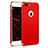 Hülle Luxus Metall Rahmen und Kunststoff F05 für Apple iPhone 8 Plus Rot