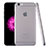 Hülle Ultra Dünn Schutzhülle Durchsichtig Transparent Matt für Apple iPhone 6 Plus Grau