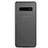 Hülle Ultra Dünn Schutzhülle Tasche Durchsichtig Transparent Matt P01 für Samsung Galaxy S10 Grau