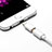 Kabel Android Micro USB auf Lightning USB H01 für Apple iPhone 11 Pro Max Weiß