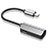 Kabel Lightning USB H01 für Apple iPad Mini Silber