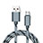 Kabel Micro USB Android Universal M01 Grau