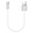 Kabel Type-C Android Universal 20cm S02 Weiß