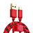 Kabel Type-C Android Universal T09 Rot