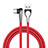 Kabel Type-C Android Universal T17 Rot