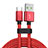 Kabel Type-C Android Universal T24 Rot