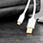 Kabel USB 2.0 Android Universal A01 Weiß