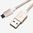 Kabel USB 2.0 Android Universal A02 Gold