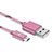 Kabel USB 2.0 Android Universal A03 Rosegold