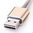 Kabel USB 2.0 Android Universal A08 Gold