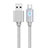 Kabel USB 2.0 Android Universal A10 Silber