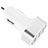 Kfz-Ladegerät Adapter 3.0A 3 USB Zweifach Stecker Fast Charge Universal U07 Silber