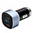 Kfz-Ladegerät Adapter 4.8A Dual USB Zweifach Stecker Fast Charge Universal Hellblau