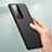 Kohlefaser Hülle Handyhülle Luxus Schutzhülle Flexible Tasche Köper C01 für Huawei P40 Pro Schwarz