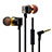 Kopfhörer Stereo Sport Ohrhörer In Ear Headset H02 Gold