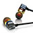 Kopfhörer Stereo Sport Ohrhörer In Ear Headset H02 Gold