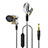 Kopfhörer Stereo Sport Ohrhörer In Ear Headset H04 Silber
