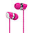 Kopfhörer Stereo Sport Ohrhörer In Ear Headset H16 Pink