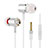 Kopfhörer Stereo Sport Ohrhörer In Ear Headset H25 Silber