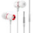 Kopfhörer Stereo Sport Ohrhörer In Ear Headset H29 Weiß