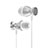 Kopfhörer Stereo Sport Ohrhörer In Ear Headset H34 Silber