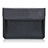 Leder Handy Tasche Sleeve Schutz Hülle für Huawei Matebook 13 (2020) Schwarz