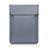 Leder Handy Tasche Sleeve Schutz Hülle L01 für Huawei Matebook 13 (2020) Grau