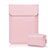 Leder Handy Tasche Sleeve Schutz Hülle L02 für Samsung Galaxy Book Flex 15.6 NP950QCG Rosa