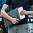 Leder Handy Tasche Sleeve Schutz Hülle L03 für Apple MacBook Pro 15 zoll Retina