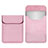 Leder Handy Tasche Sleeve Schutz Hülle L03 für Samsung Galaxy Book Flex 15.6 NP950QCG Rosa