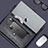 Leder Handy Tasche Sleeve Schutz Hülle L12 für Apple MacBook Air 13.3 zoll (2018)