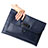 Leder Handy Tasche Sleeve Schutz Hülle L12 für Apple MacBook Pro 15 zoll Retina Blau