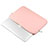 Leder Handy Tasche Sleeve Schutz Hülle L16 für Apple MacBook Air 13.3 zoll (2018) Rosa