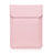 Leder Handy Tasche Sleeve Schutz Hülle L21 für Apple MacBook 12 zoll Rosa