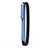 Leder Hülle Schreibzeug Schreibgerät Beutel Halter mit Abnehmbare Gummiband für Apple Pencil Apple New iPad 9.7 (2018) Blau