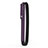 Leder Hülle Schreibzeug Schreibgerät Beutel Halter mit Abnehmbare Gummiband für Apple Pencil Apple New iPad 9.7 (2018) Violett