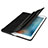 Leder Hülle Schreibzeug Schreibgerät Beutel Halter mit Abnehmbare Gummiband P01 für Apple Pencil Apple iPad Pro 12.9 Schwarz
