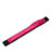 Leder Hülle Schreibzeug Schreibgerät Beutel Halter mit Abnehmbare Gummiband P03 für Apple Pencil Apple iPad Pro 10.5 Pink