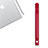 Leder Hülle Schreibzeug Schreibgerät Beutel Halter mit Abnehmbare Gummiband P04 für Apple Pencil Apple iPad Pro 12.9 (2017) Rot