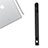Leder Hülle Schreibzeug Schreibgerät Beutel Halter mit Abnehmbare Gummiband P04 für Apple Pencil Apple iPad Pro 12.9 (2017) Schwarz
