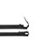 Leder Hülle Schreibzeug Schreibgerät Beutel Halter mit Abnehmbare Gummiband P04 für Apple Pencil Apple iPad Pro 12.9 (2017) Schwarz