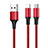 Lightning USB Ladekabel Kabel Android Micro USB ML05