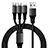Lightning USB Ladekabel Kabel Android Micro USB Type-C ML09