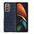Luxus Leder Hülle Handyhülle und Kunststoff Schutzhülle Hartschalen Tasche BH3 für Samsung Galaxy Z Fold2 5G