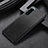 Luxus Leder Hülle Handyhülle und Kunststoff Schutzhülle Hartschalen Tasche für Sony Xperia 5 III Schwarz