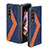 Luxus Leder Hülle Handyhülle und Kunststoff Schutzhülle Hartschalen Tasche H07 für Samsung Galaxy Z Fold4 5G